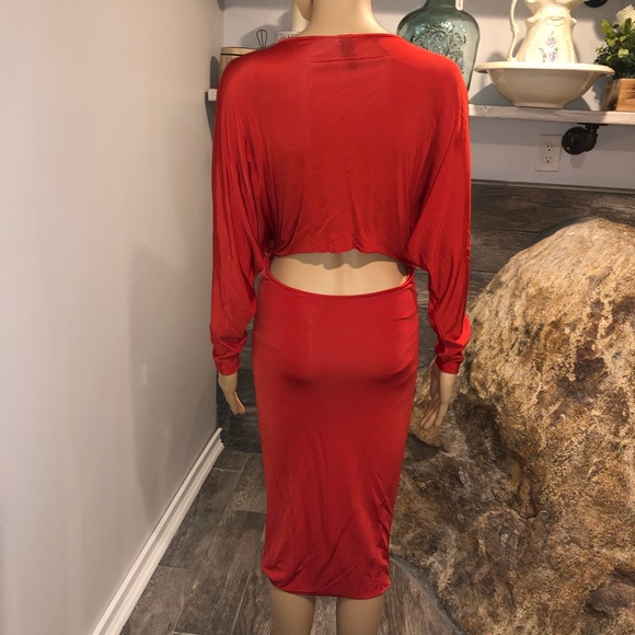 🚫sold on eBay Marciano show stopper red dress - Picture 4 of 4